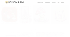 Desktop Screenshot of bensonshum.com