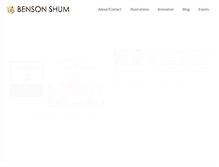 Tablet Screenshot of bensonshum.com